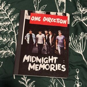 One Direction Midnight Memories Notebook